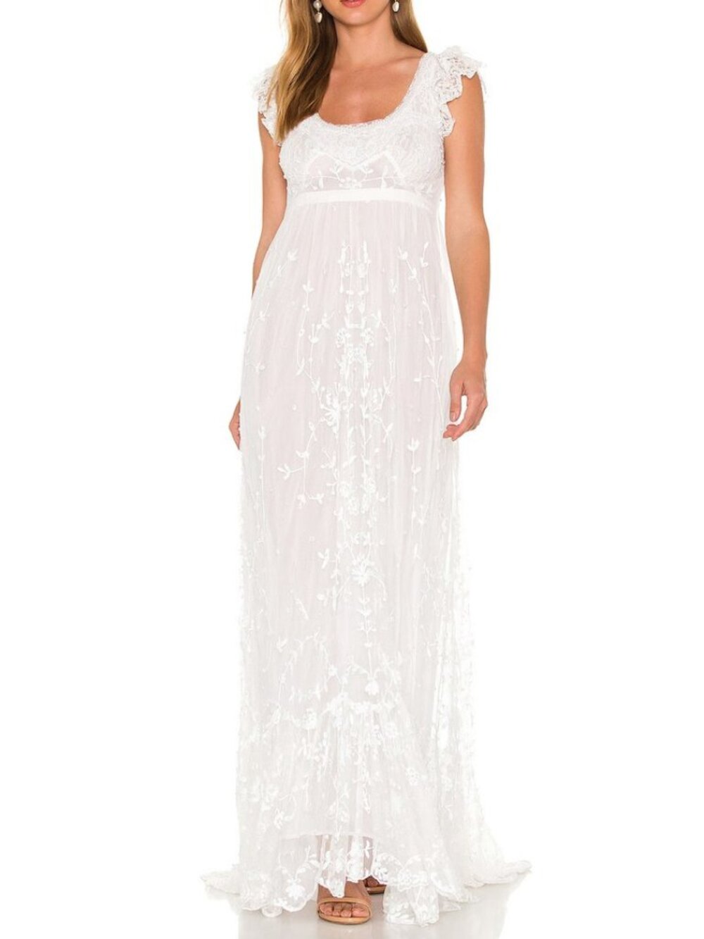 LoveShackFancy Sho Wedding Dress | Custom Tailored | Size 2